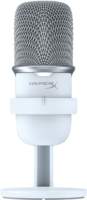 HyperX SoloCast - USB Microphone (White) Wit Microfoon voor spelcomputers