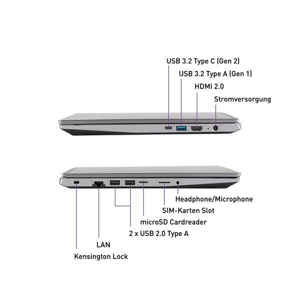 TERRA MOBILE 1500P R5-7430U W11P -US - Afbeelding 10