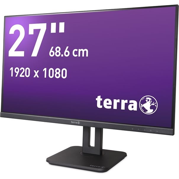 TERRA LCD/LED 2748W PV V3.1 schwarz HDMI/DP/USB-C GREENLINE PLUS - Afbeelding 2